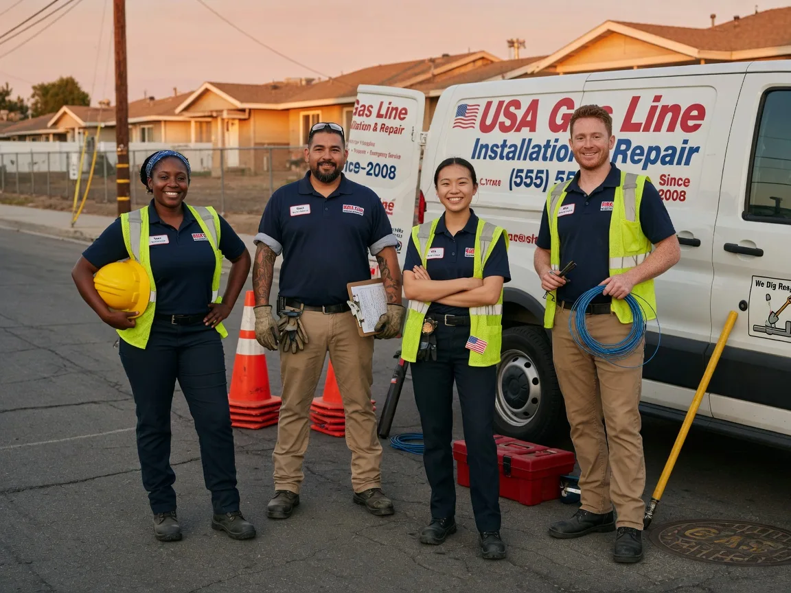 Gas Line Installation company in Moreland, GA